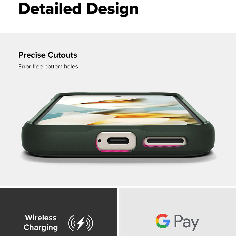 Futrola za Google Pixel 9a, Ringke, Onyx, Tamno Zelena