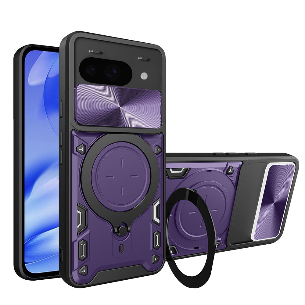 Futrola za Google Pixel 9a, Techsuit, CamGuard Pro, Ljubičasta