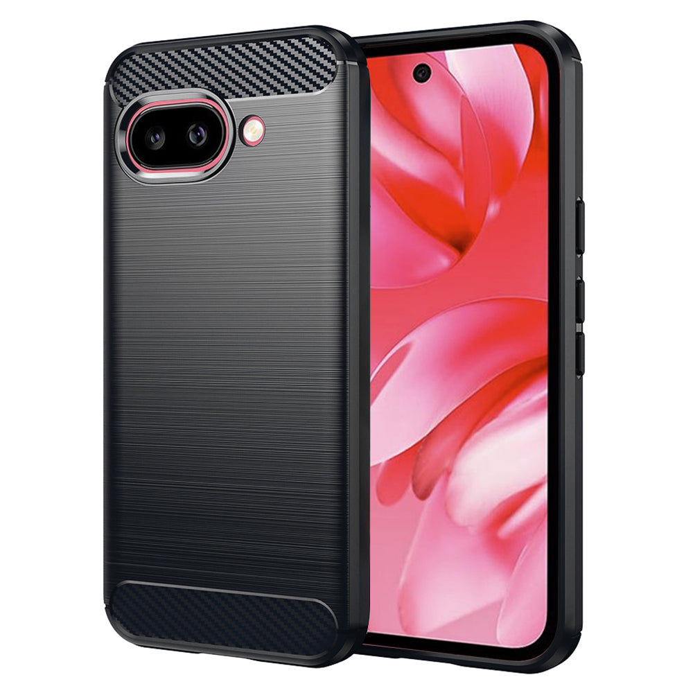 Futrola za Google Pixel 9a, Techsuit, Karbon, Crna