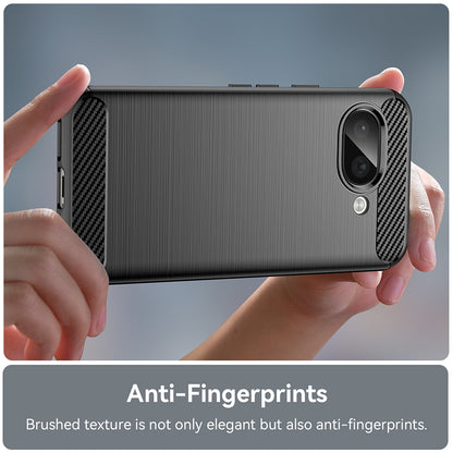 Futrola za Google Pixel 9a, Techsuit, Karbon, Crna