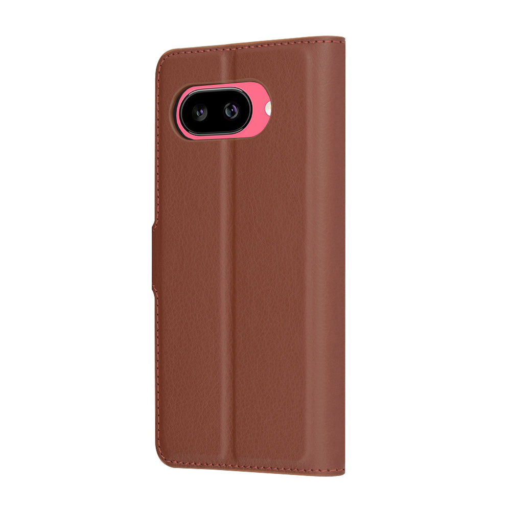 Futrola za Google Pixel 9a, Techsuit, Leather Folio, Braon