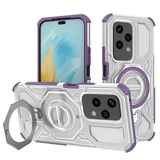Futrola za Honor 200 Lite, Techsuit, Carbon Shield Pro, Ljubičasta