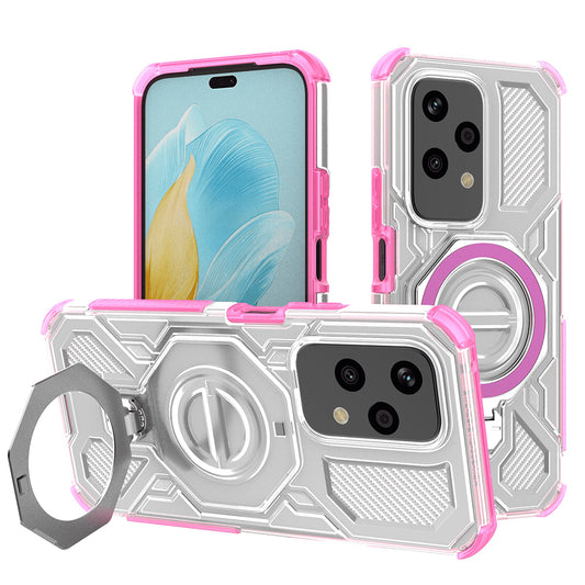 Futrola za Honor 200 Lite, Techsuit, Carbon Shield Pro, Roze
