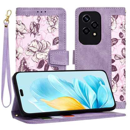Futrola za Honor 200 Lite, Techsuit, FlipCraft, Ljubičasta