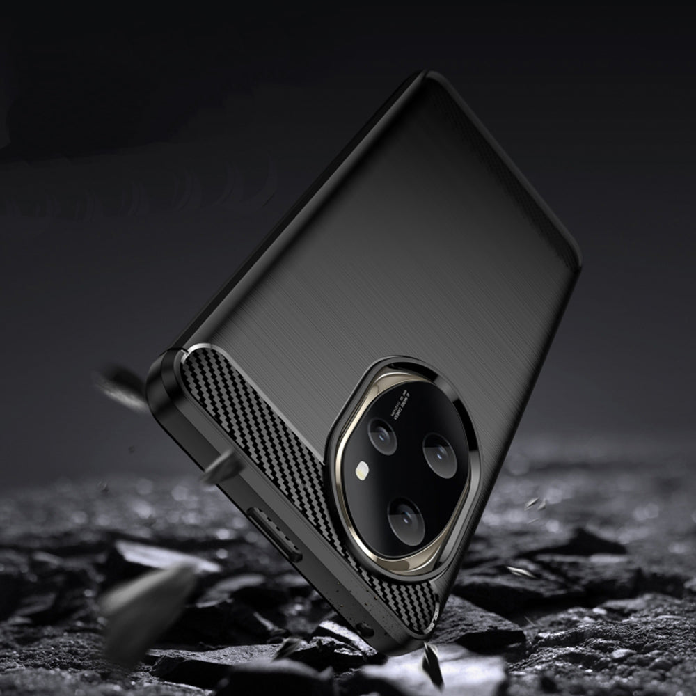 Futrola za Honor 200 Pro, Techsuit, Karbon, Crna