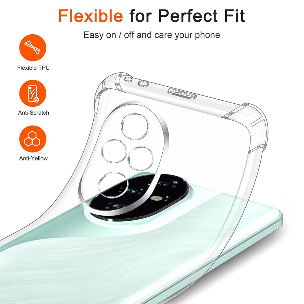 Futrola za Honor 200 Pro, Techsuit, Shockproof Clear, Providna
