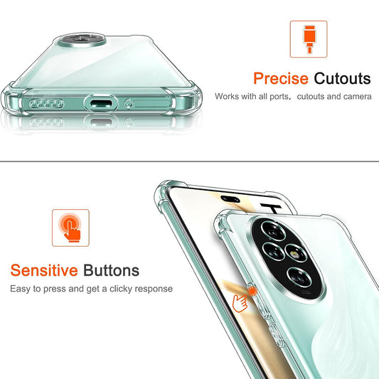 Futrola za Honor 200 Pro, Techsuit, Shockproof Clear, Providna