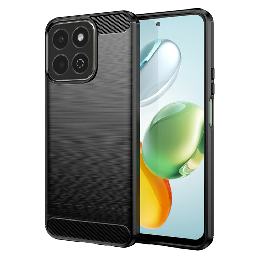 Futrola za Honor 200 Smart, Techsuit, Karbon, Crna