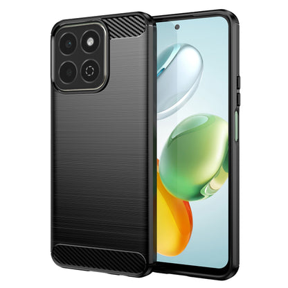 Futrola za Honor 200 Smart, Techsuit, Karbon, Crna