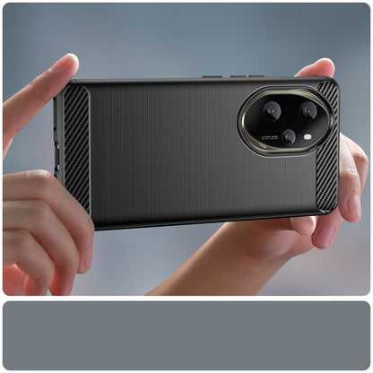 Futrola za Honor 200, Techsuit, Karbon, Crna