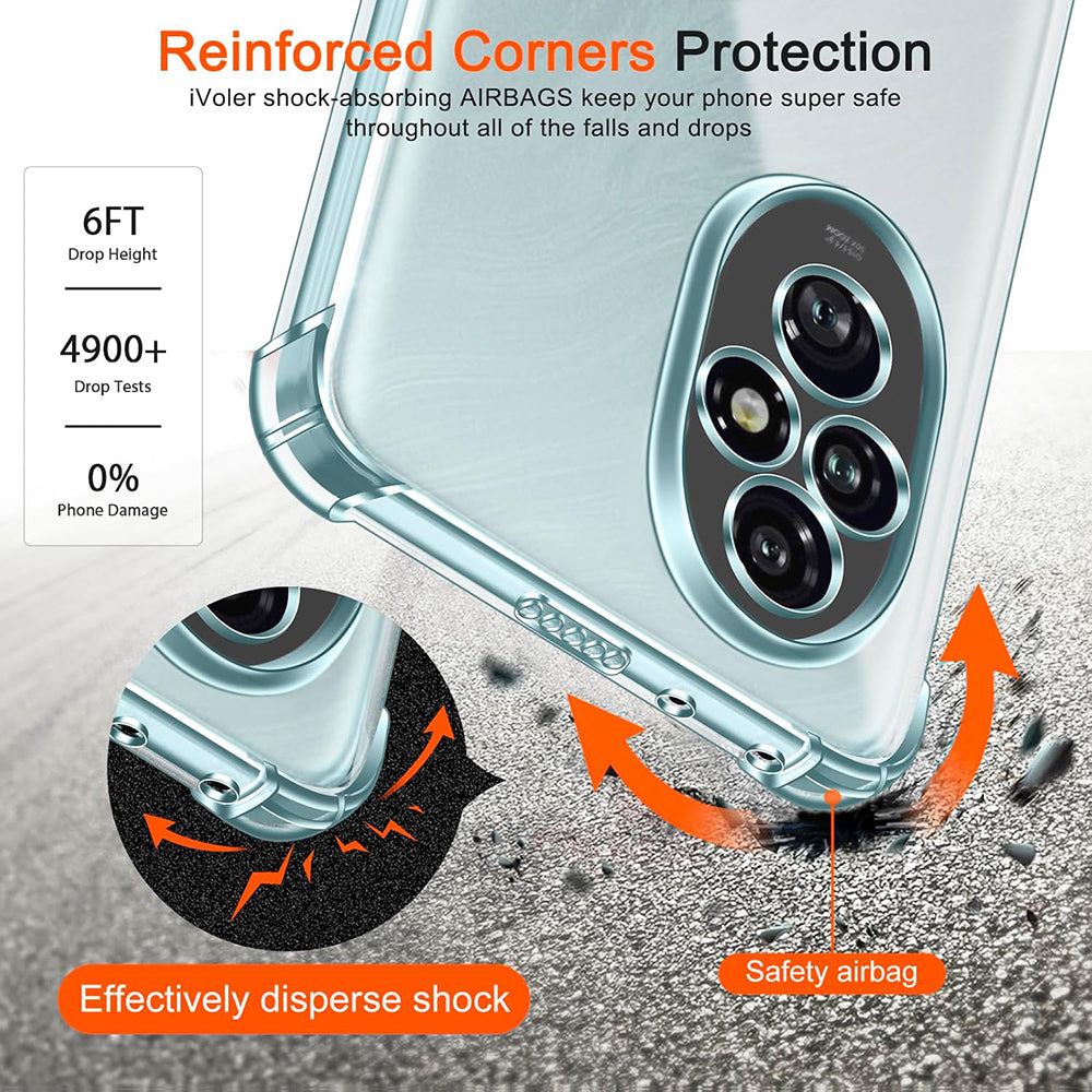 Futrola za Honor 200, Techsuit, Shockproof Clear, Providna