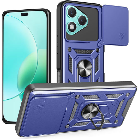Futrola za Honor 400 Lite, Techsuit, CamShield, Plava