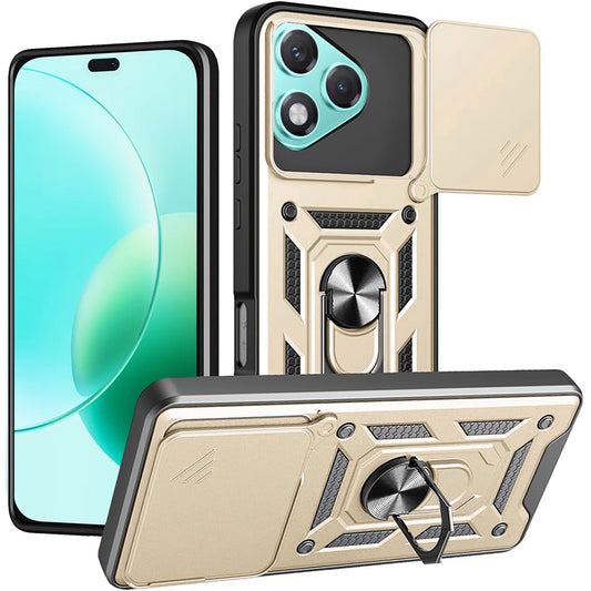 Futrola za Honor 400 Lite, Techsuit, CamShield, Zlatna