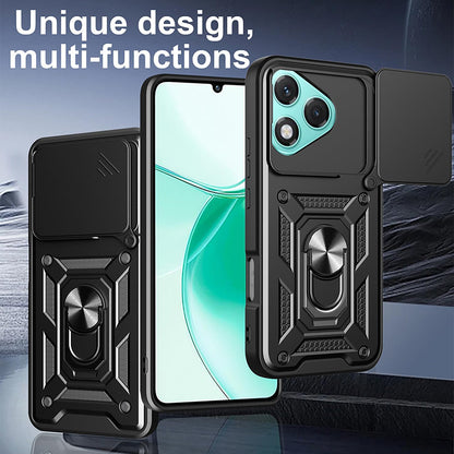 Futrola za Honor 400 Lite, Techsuit, CamShield, Crna