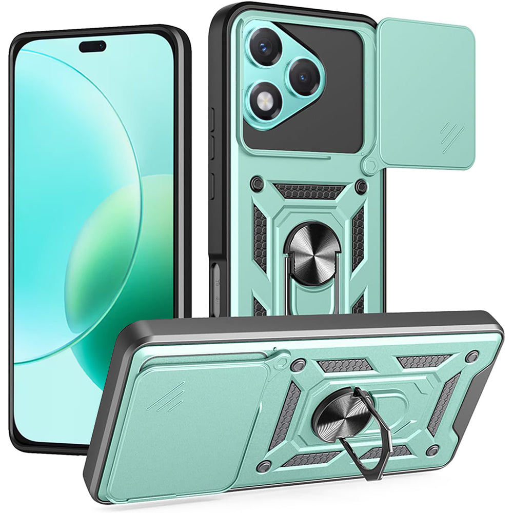Futrola za Honor 400 Lite, Techsuit, CamShield, Zelena