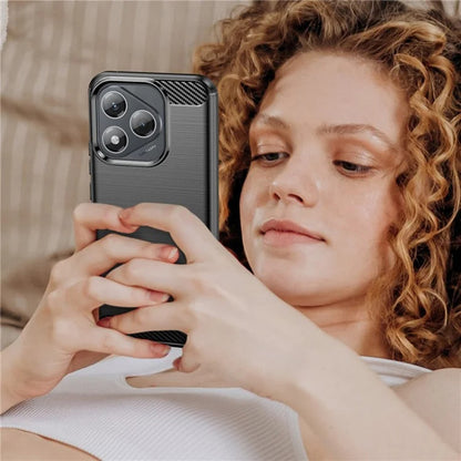 Futrola za Honor 400 Lite, Techsuit, Karbon, Crna
