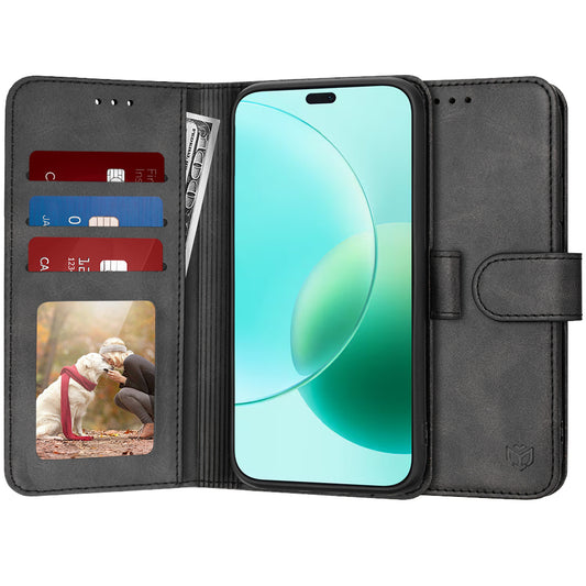 Futrola za Honor 400 Lite, Techsuit, Diary Book, Crna