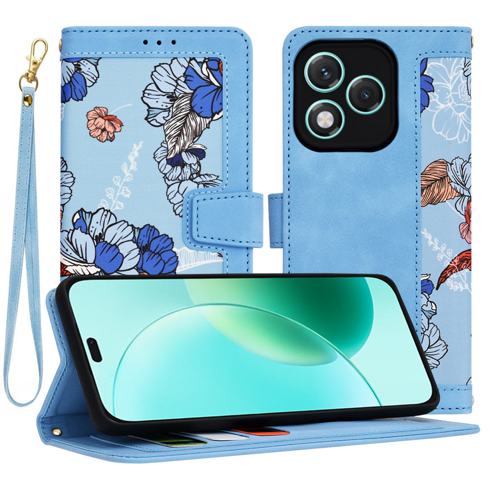 Futrola za Honor 400 Lite, Techsuit, FlipCraft, Plava