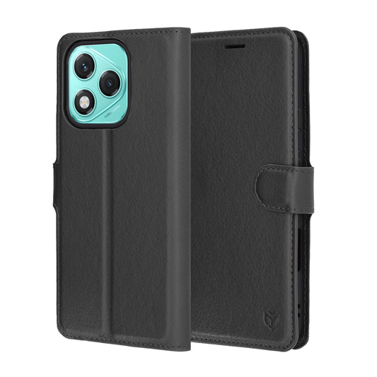 Futrola za Honor 400 Lite, Techsuit, Leather Folio, Crna