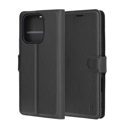 Futrola za Honor 400 Lite, Techsuit, Leather Folio, Crna