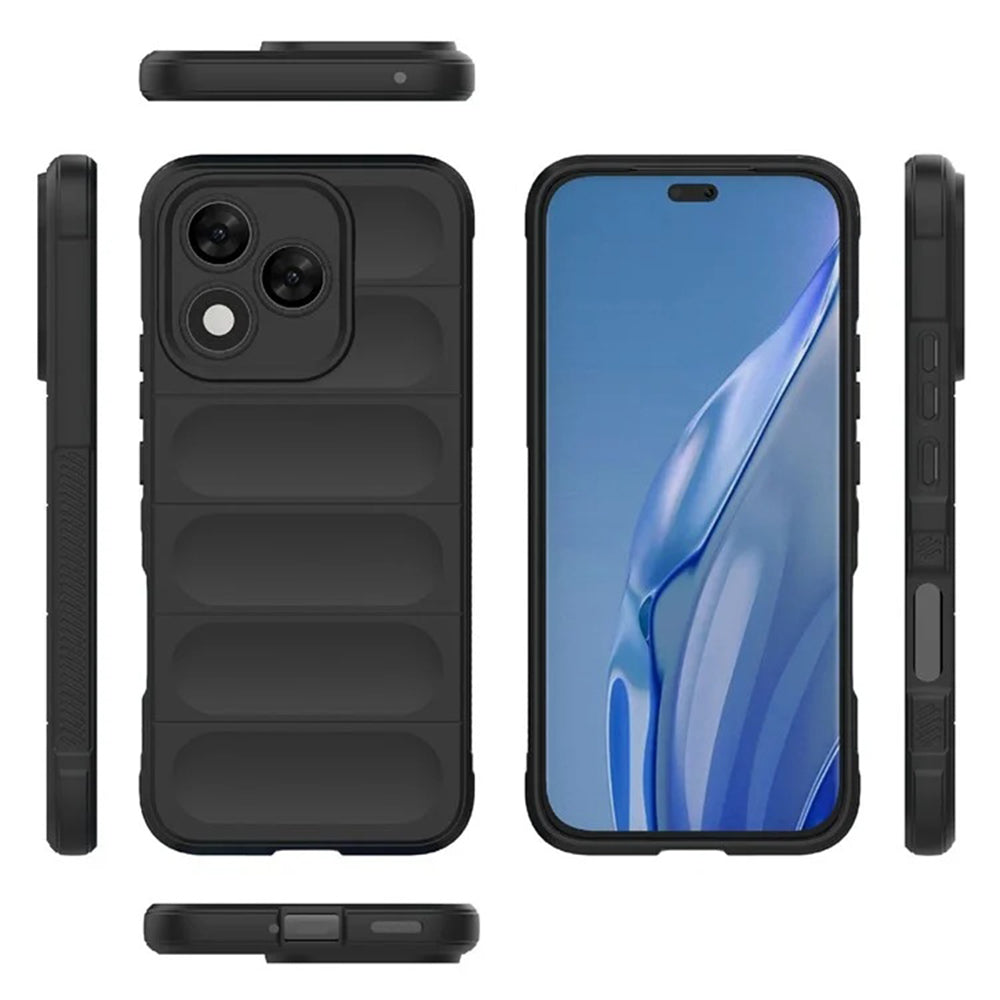 Futrola za Honor 400 Lite, Techsuit, Magic Shield, Crna