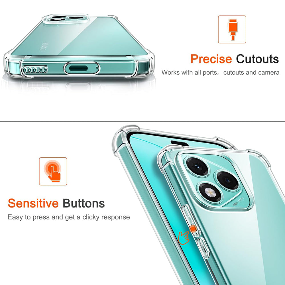 Futrola za Honor 400 Lite, Techsuit, Shockproof Clear, Providna