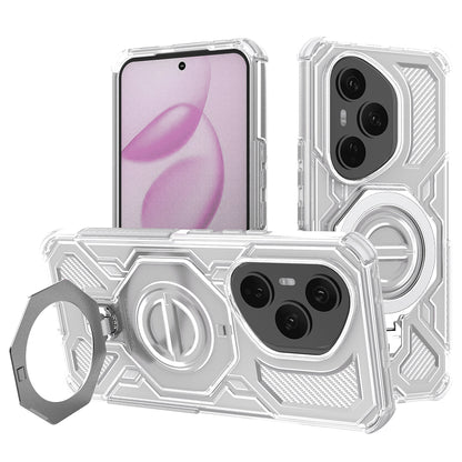 Futrola za Honor 400 Pro, Techsuit, Carbon Shield Pro, Bela