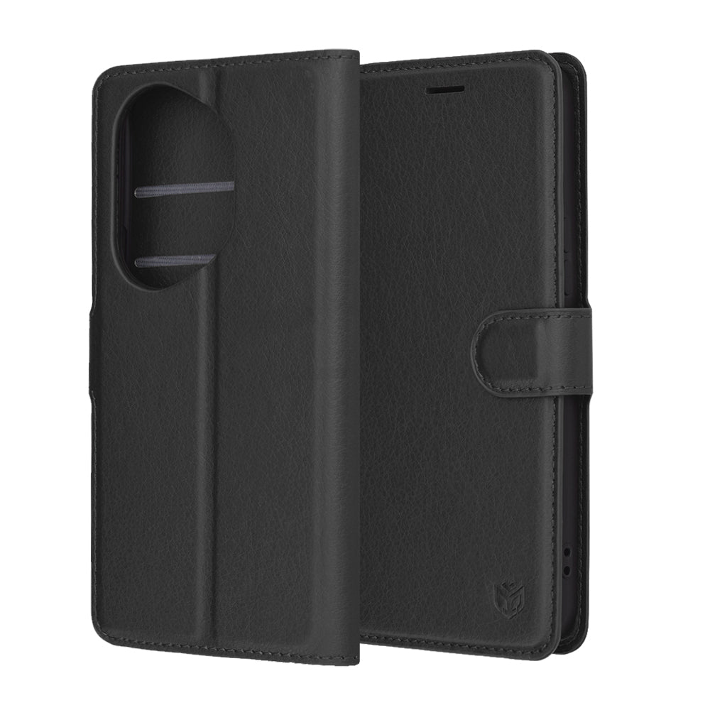 Futrola za Honor 400 Pro, Techsuit, Leather Folio, Crna