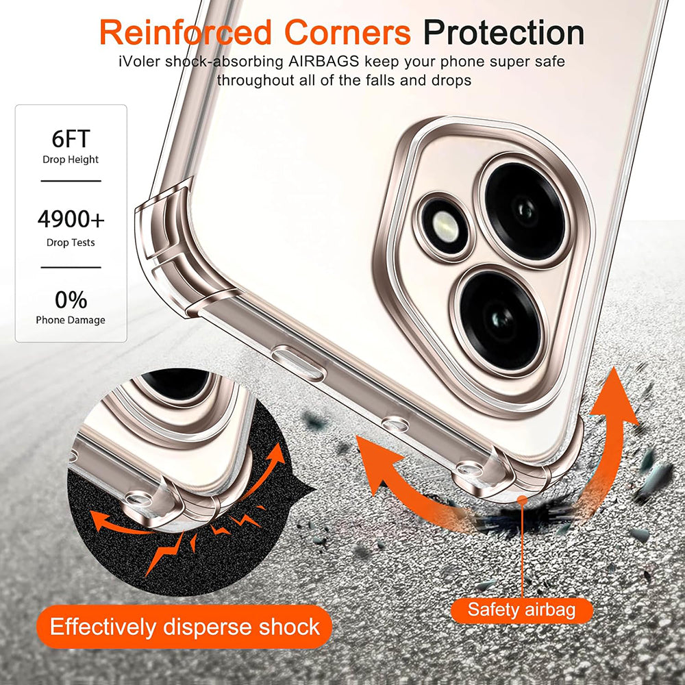 Futrola za Honor 400 Pro, Techsuit, Shockproof Clear, Providna