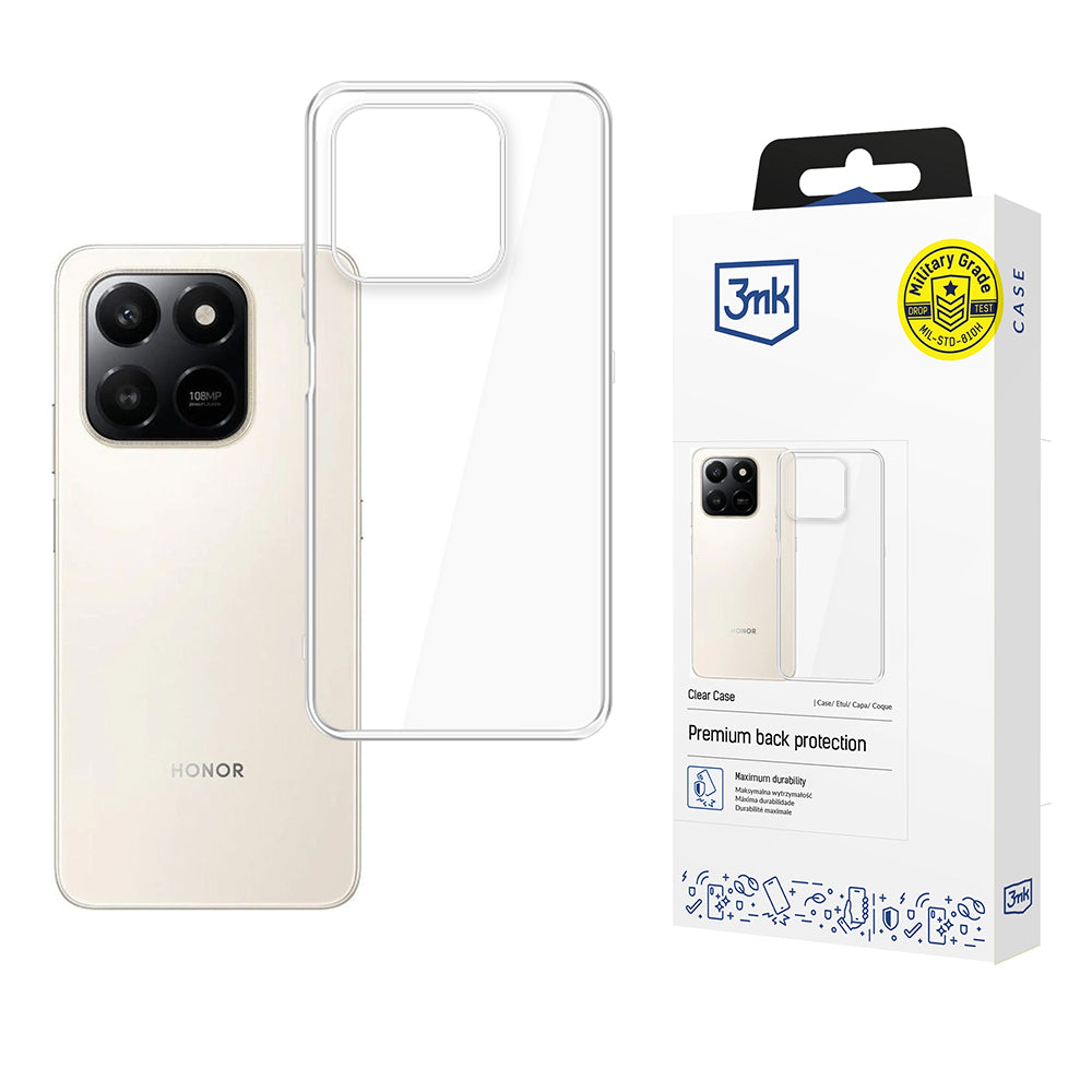 Futrola za Honor 400 Smart 4G / 400 Smart 5G, 3MK, Clear, Providna