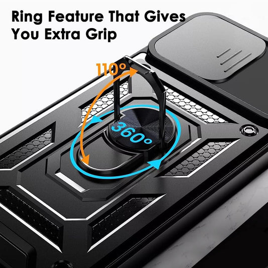 Futrola za Honor 400 Smart 4G / X7d 4G / 400 Smart 5G, Techsuit, CamShield, Zlatna