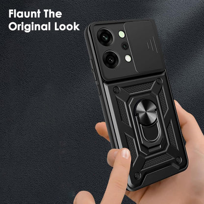 Futrola za Honor 400 Smart 4G / X7d 4G / 400 Smart 5G, Techsuit, CamShield, Zlatna