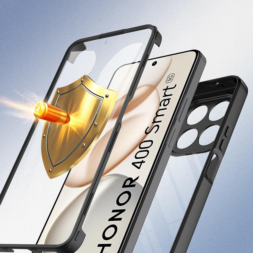 Futrola za Honor 400 Smart 4G / X7d 4G / 400 Smart 5G, Techsuit, ColorVerse 360, Crna