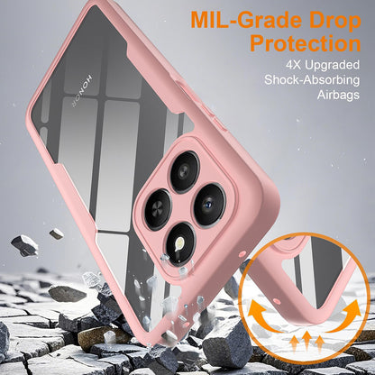 Futrola za Honor 400 Smart 4G / X7d 4G / 400 Smart 5G, Techsuit, ColorVerse 360, Roze