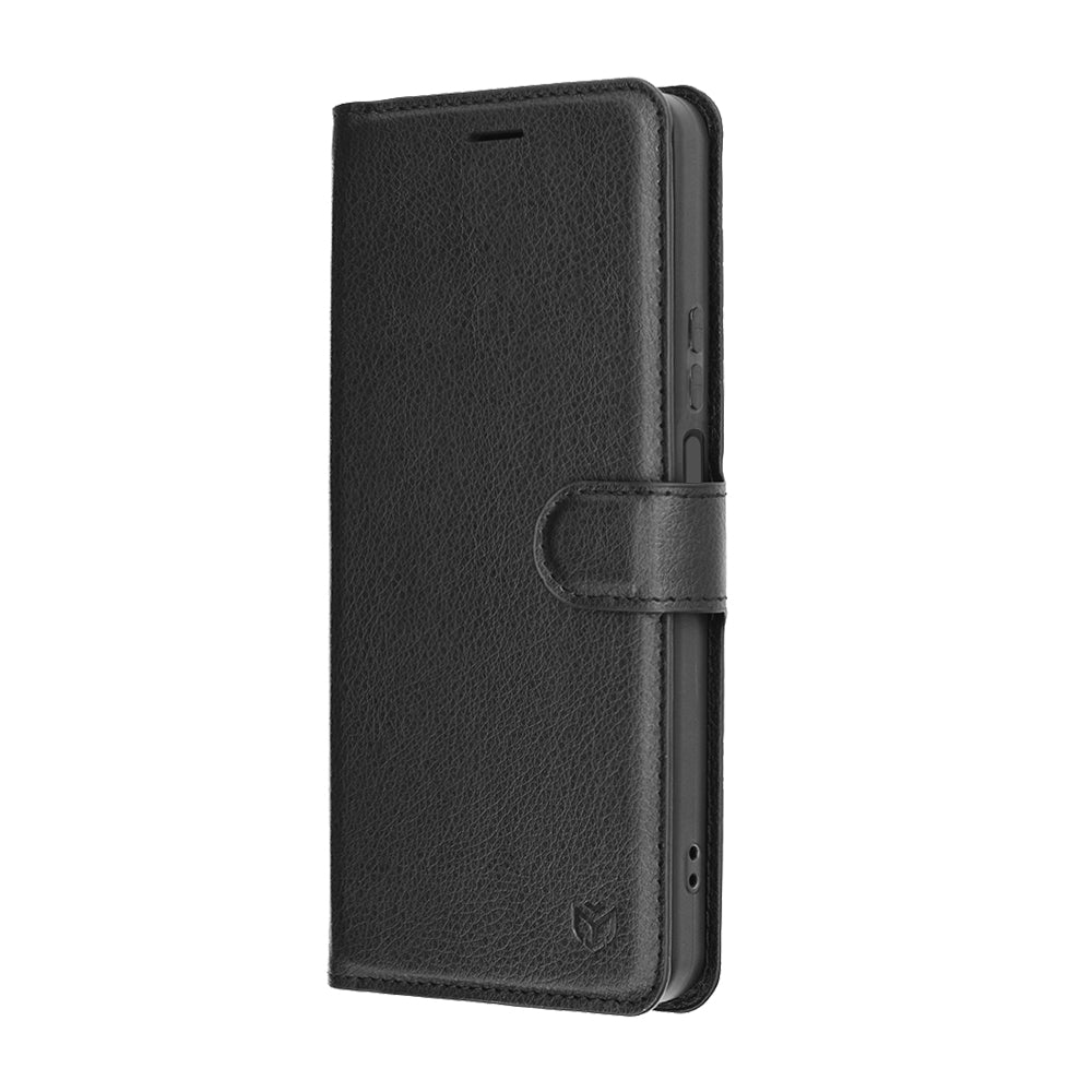 Futrola za Honor 400 Smart 4G / X7d 4G / 400 Smart 5G, Techsuit, Leather Folio, Crna