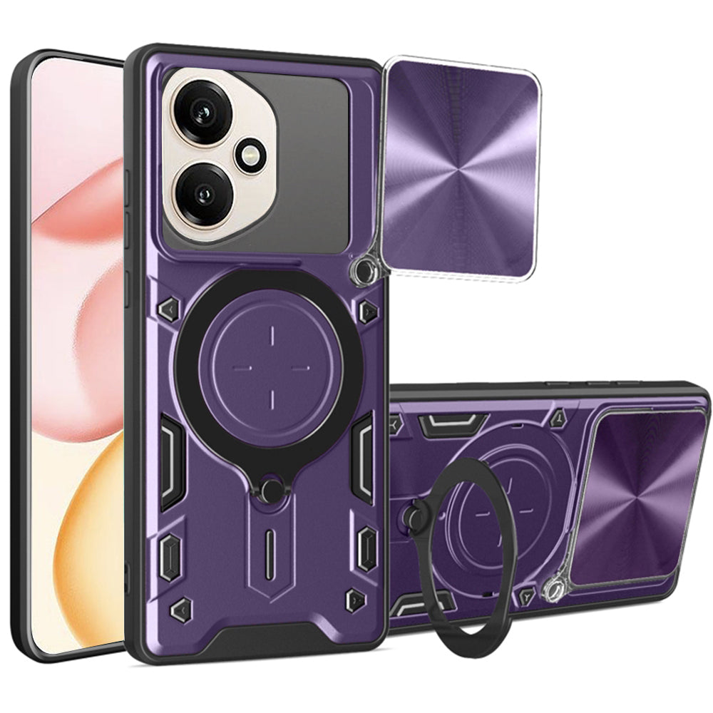Futrola za Honor 400, Techsuit, CamGuard Pro, Ljubičasta