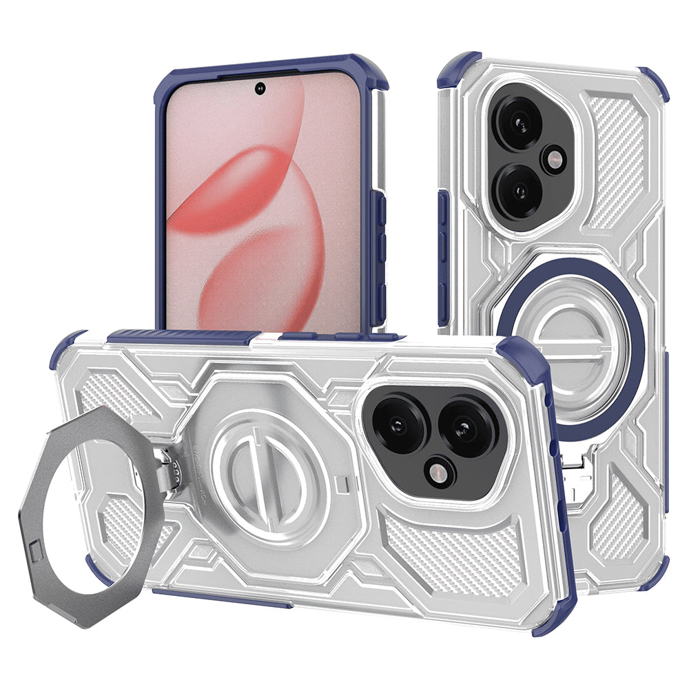 Futrola za Honor 400, Techsuit, Carbon Shield Pro, Plava