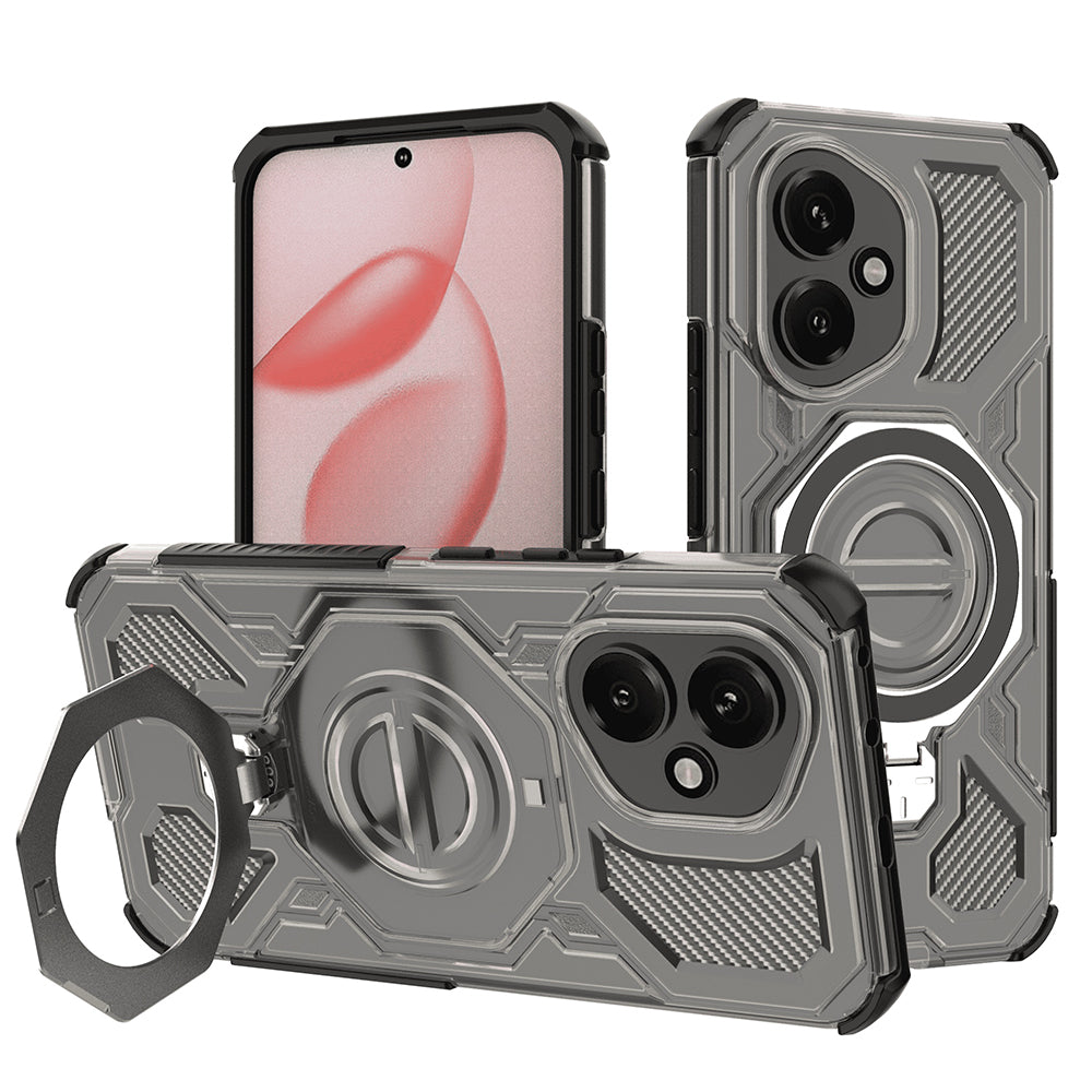 Futrola za Honor 400, Techsuit, Carbon Shield Pro, Dimljena