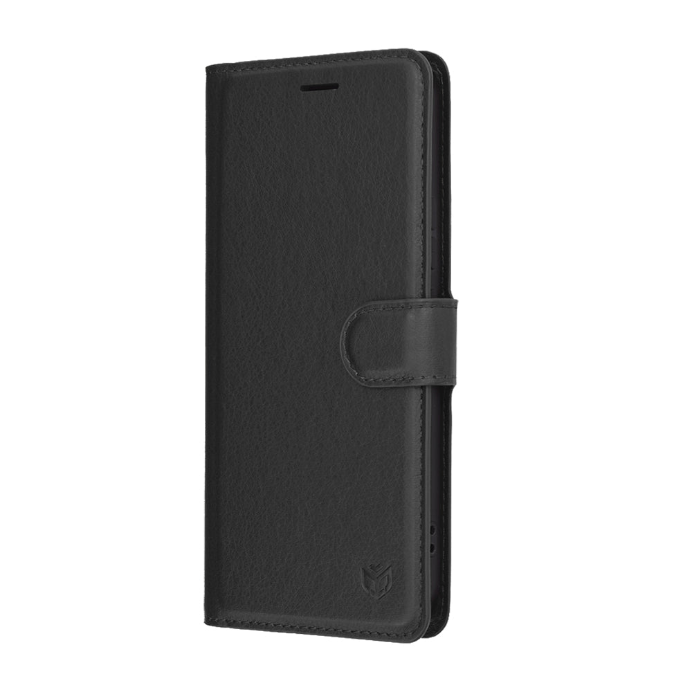 Futrola za Honor 400, Techsuit, Leather Folio, Crna