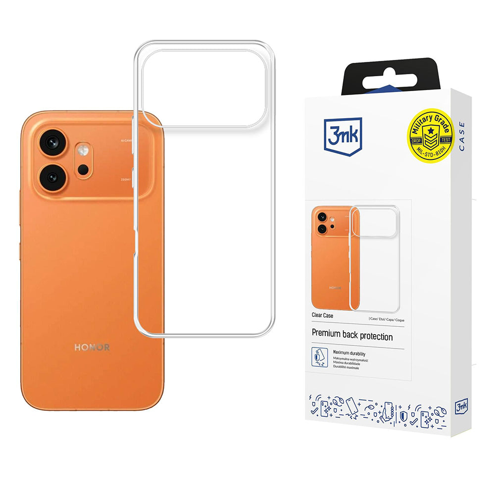 Futrola za Honor 600, 3MK, Clear, Providna