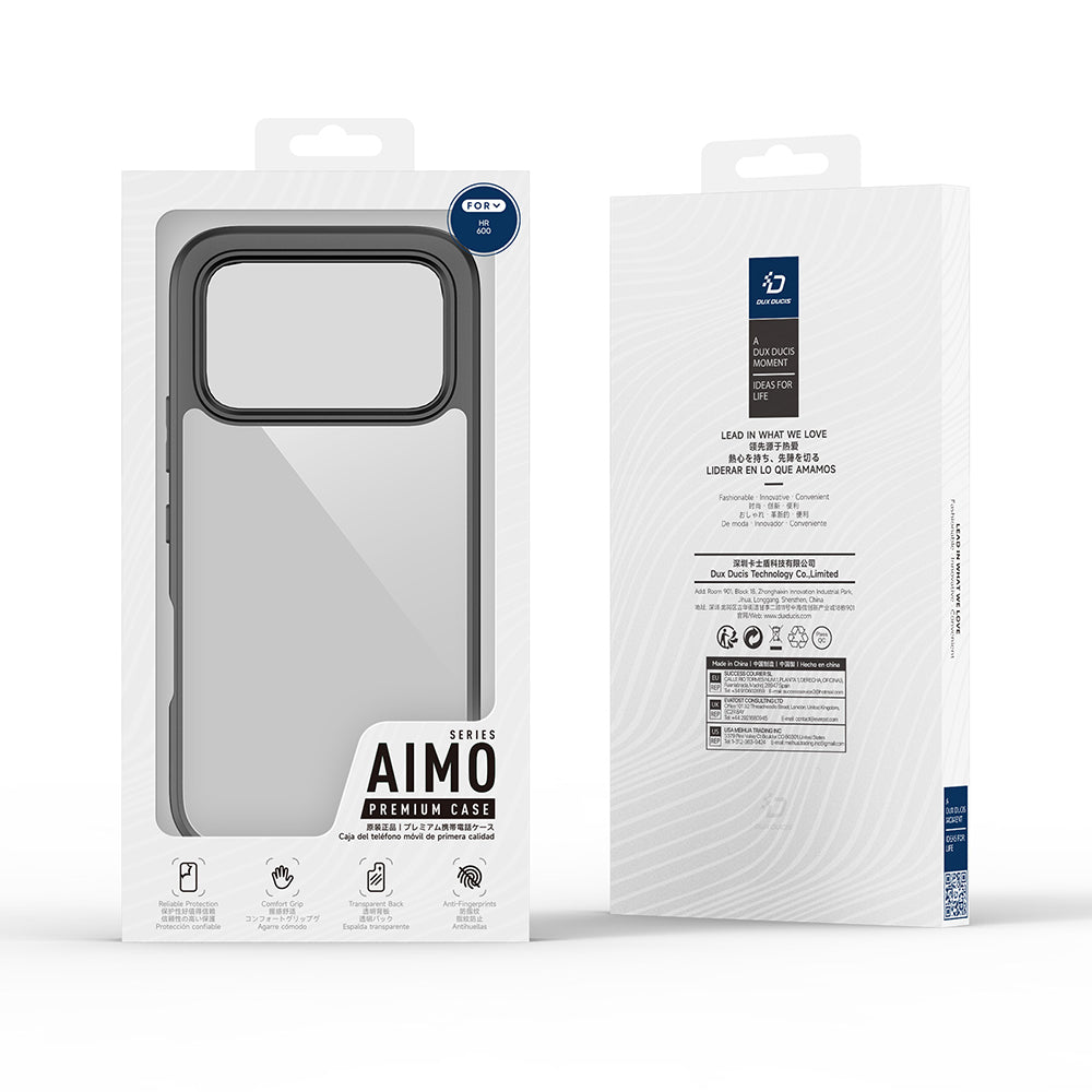Futrola za Honor 600, DUX DUCIS, Aimo, Crna