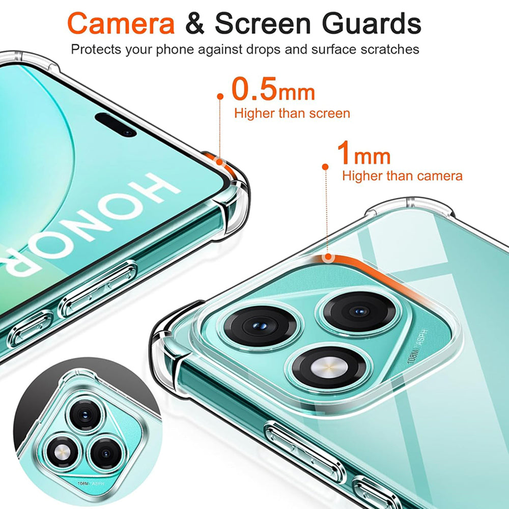 Futrola za Honor 600 Lite, Techsuit, Shockproof Clear, Transparentna