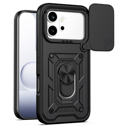 Futrola za Honor 600 Pro / 600, Techsuit, CamShield, Crna