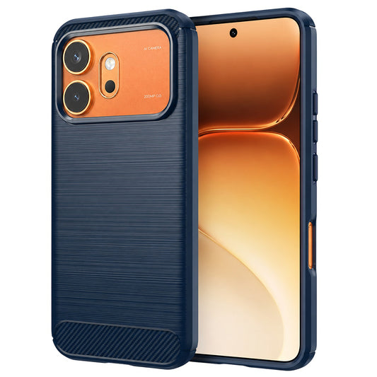 Futrola za Honor 600 Pro / 600, Techsuit, Karbon, Plava