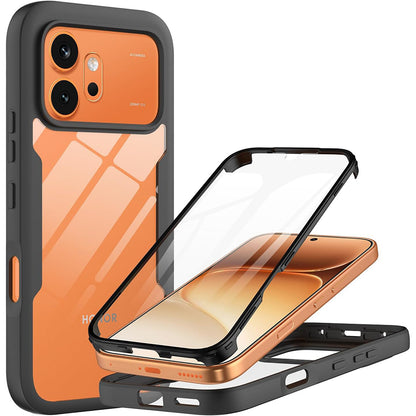 Futrola za Honor 600 Pro / 600, Techsuit, ColorVerse 360, Crna