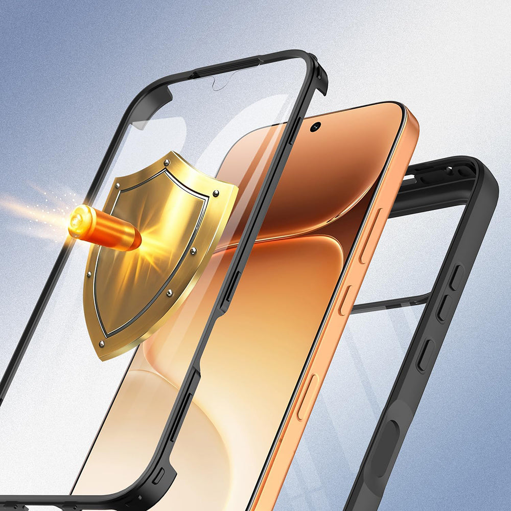 Futrola za Honor 600 Pro / 600, Techsuit, ColorVerse 360, Crna
