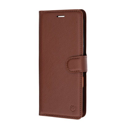 Futrola za Honor 600 Pro / 600, Techsuit, Leather Folio, Braon