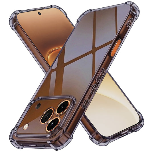 Futrola za Honor 600 Pro, Techsuit, Shockproof Clear, Dimljena