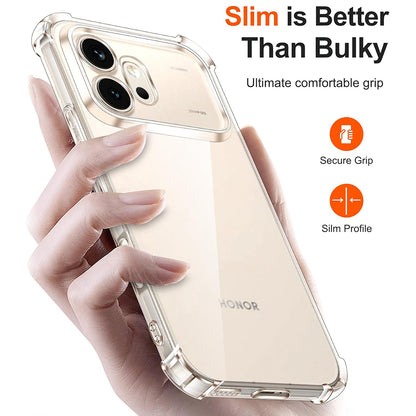 Futrola za Honor 600 Pro, Techsuit, Shockproof Clear, Transparentna