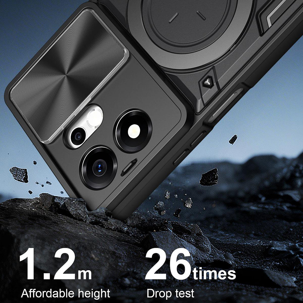 Futrola za Honor 600 Smart, Techsuit, CamGuard Pro, Roze Zlatna